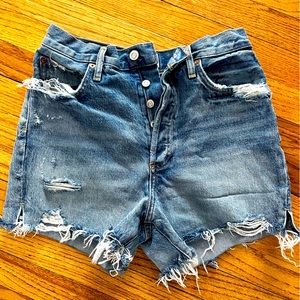 Agolde High ride denim short size 29